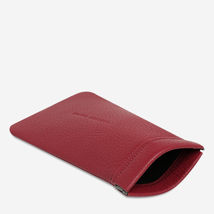 Keepsake Sunglasses Case - Rouge sunglass case Status Anxiety