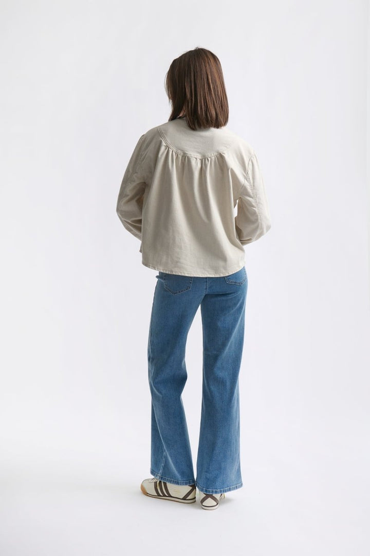 Kelly Shirt - Sand Blouse Kireina