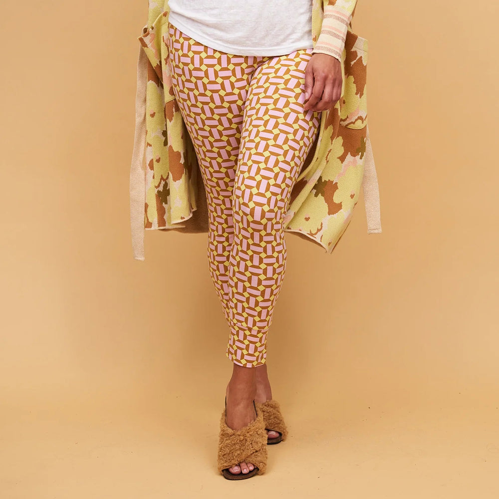 Kendal Cotton Legging Bottoms Sage & Clare
