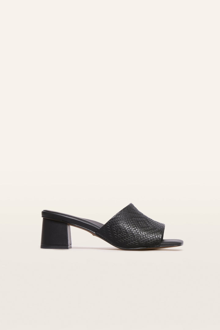 Kennedy Black Weave Shoes FRANKIE4