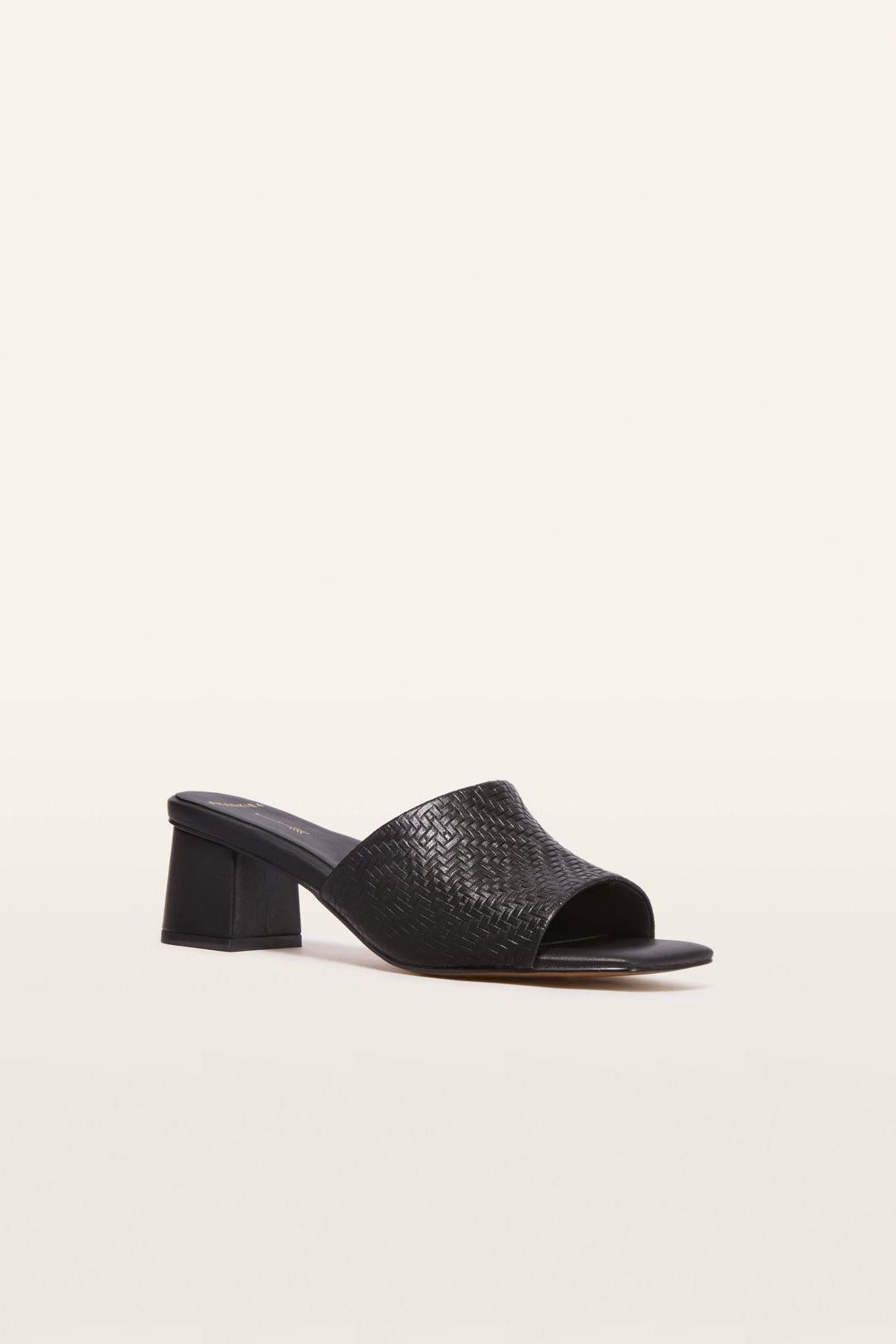 Kennedy Black Weave Shoes FRANKIE4