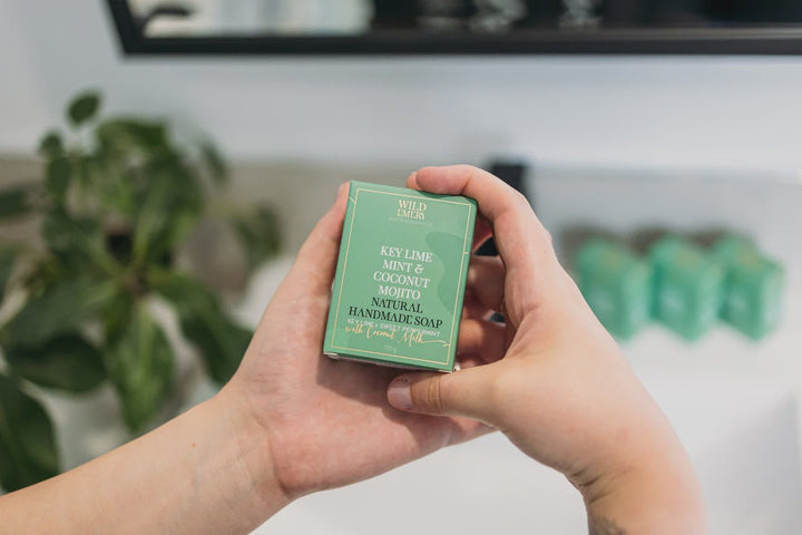 key lime mint & coconut mojito natural handmade soap General Wild Emery Pty Ltd