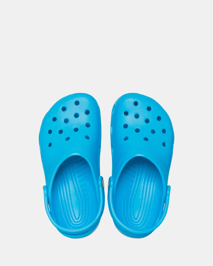Kids Classic Clogs - Venetian Blue croc Crocs