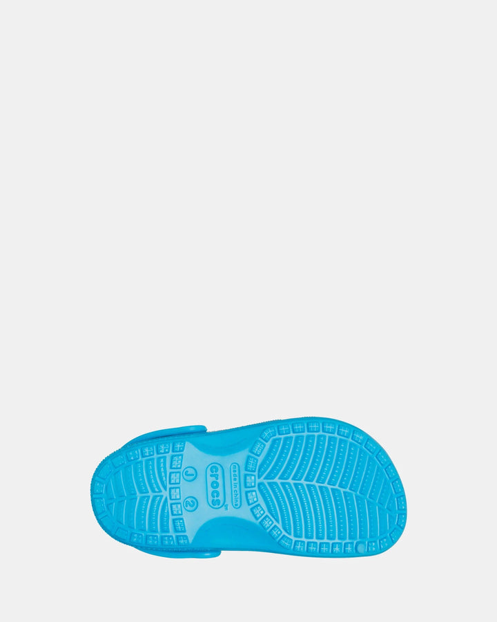 Kids Classic Clogs - Venetian Blue croc Crocs