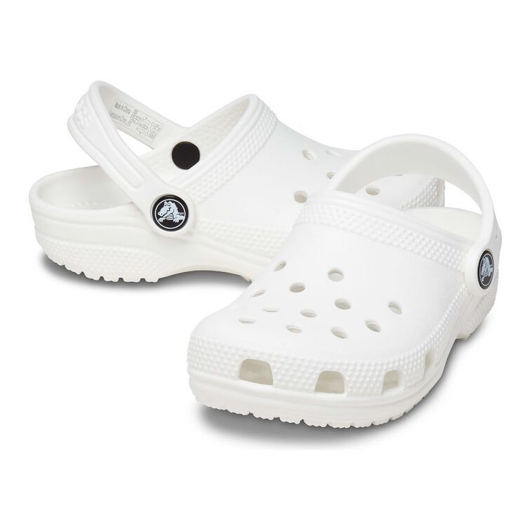 Kids Classic Clogs - White croc Crocs
