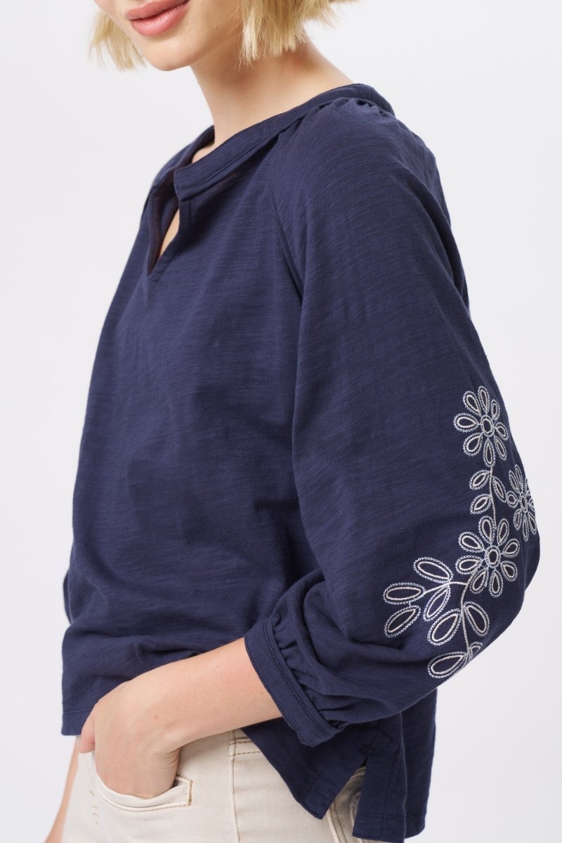Kimberley Top - Shadow Blue Kireina Australia