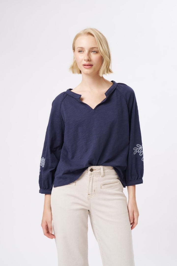 Kimberley Top - Shadow Blue Kireina Australia