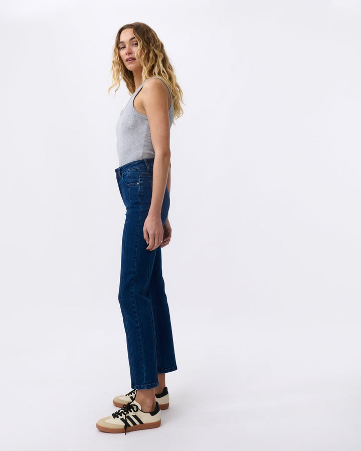 Kireina - Bella Jean Mid West Blue JEANS Kireina
