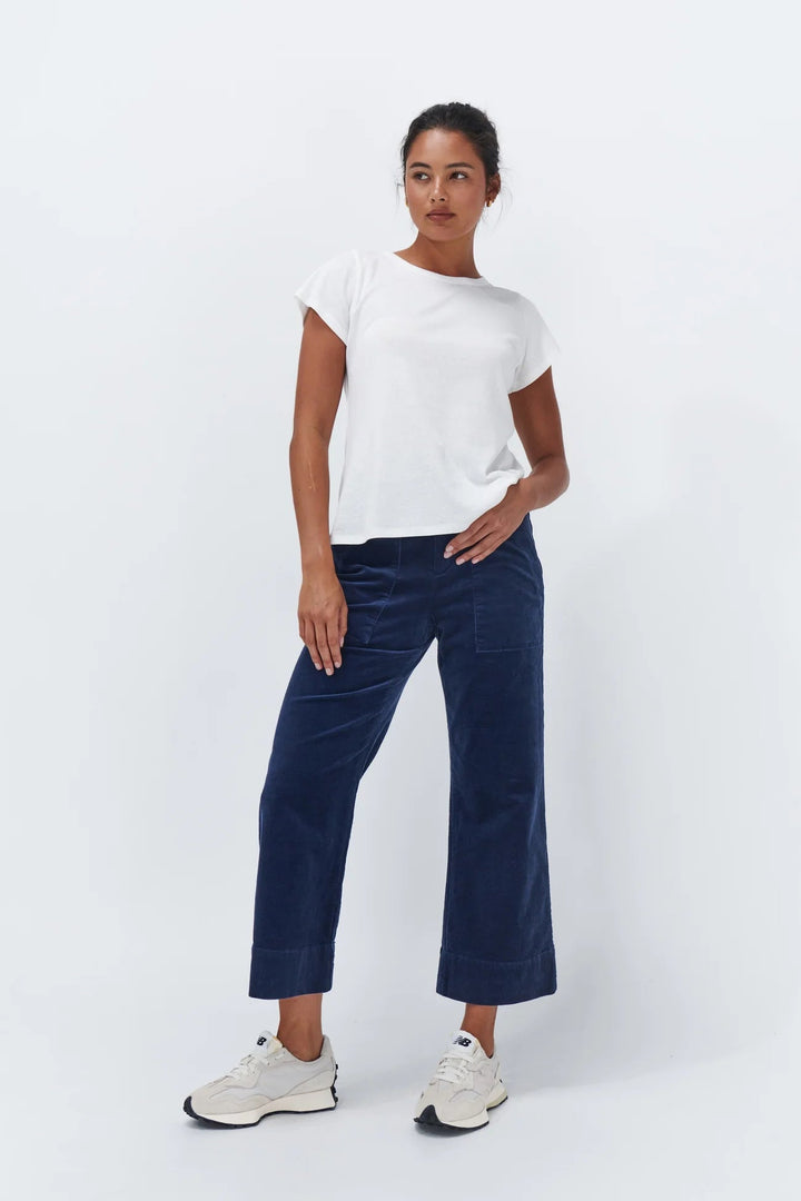 Kireina Celeste Cord Pant - Imperial Blue JEANS Kireina