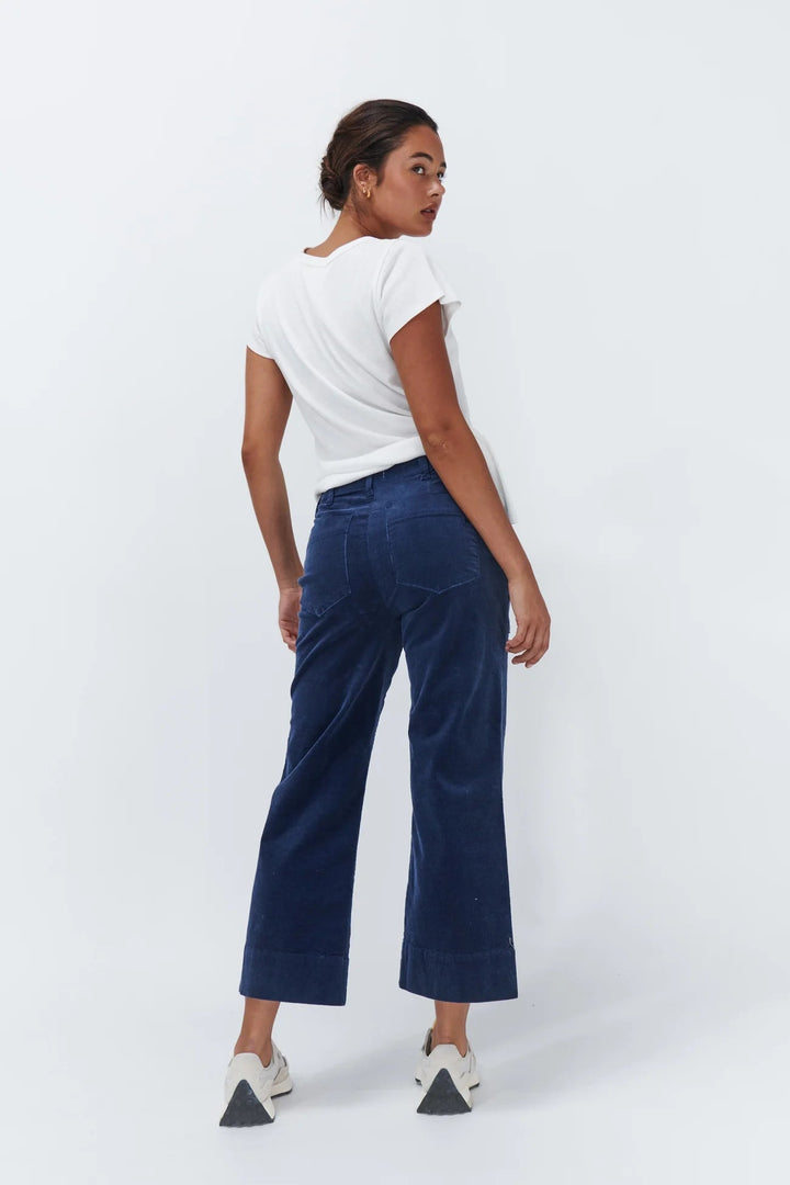 Kireina Celeste Cord Pant - Imperial Blue JEANS Kireina