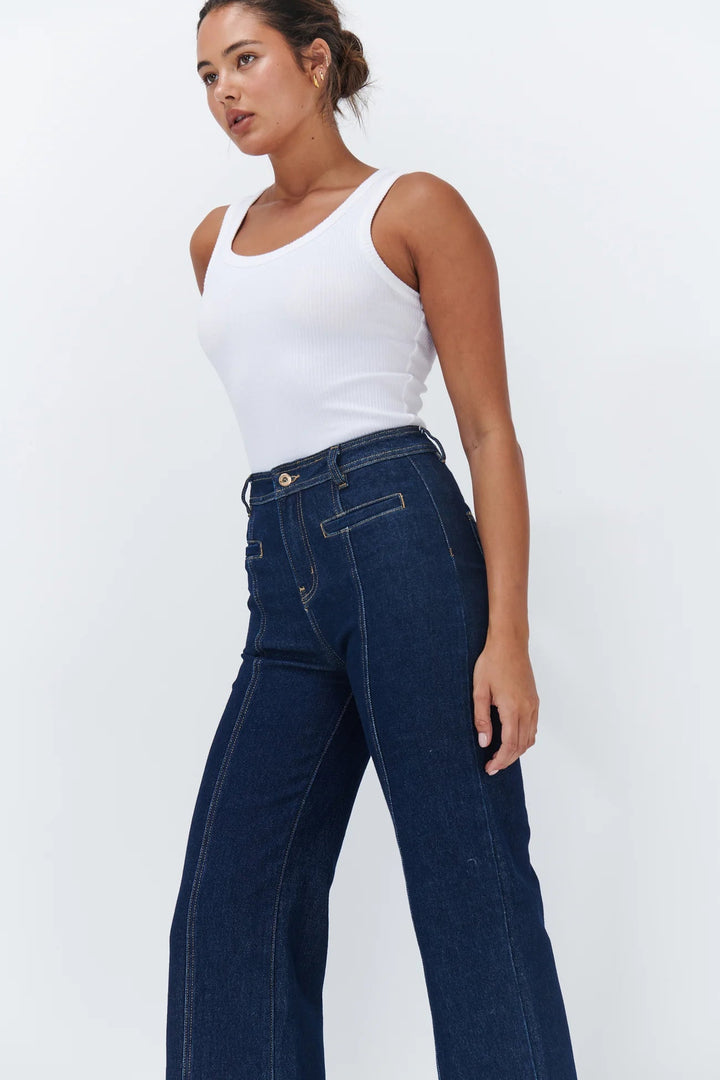 Kireina Charlie Jean - Indigo JEANS Kireina