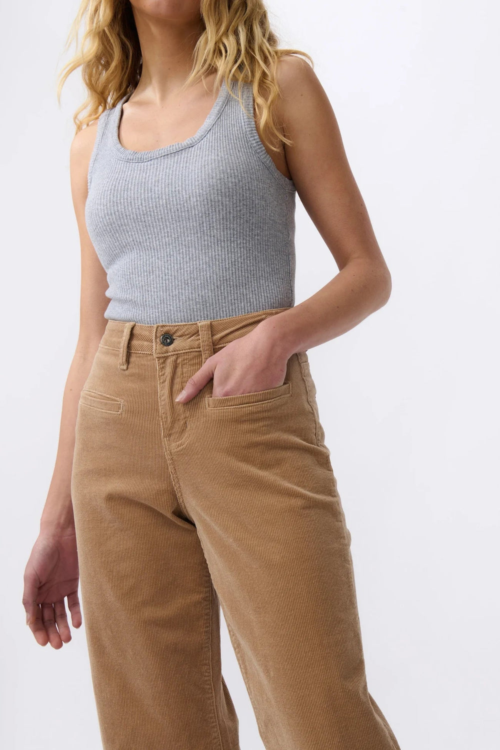 Kireina -Freya Cords - Camel JEANS Kireina