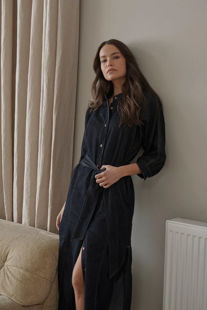 Kireina Isla Dress - Indigo - Stanleyandstone