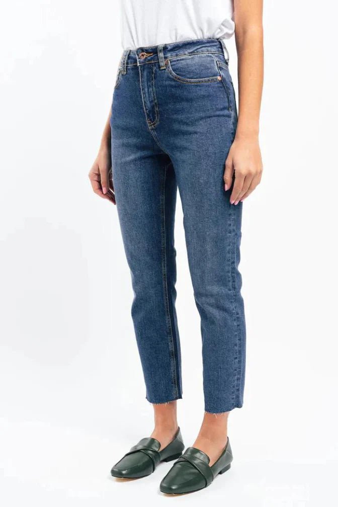 Kireina Rose Jeans - Dad Wash JEANS Kireina