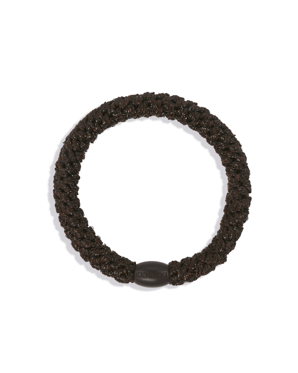 KKINEKKI CHOCOLATE GLITTER KKINNEKKI hair tie KKNEKKI original hair ties