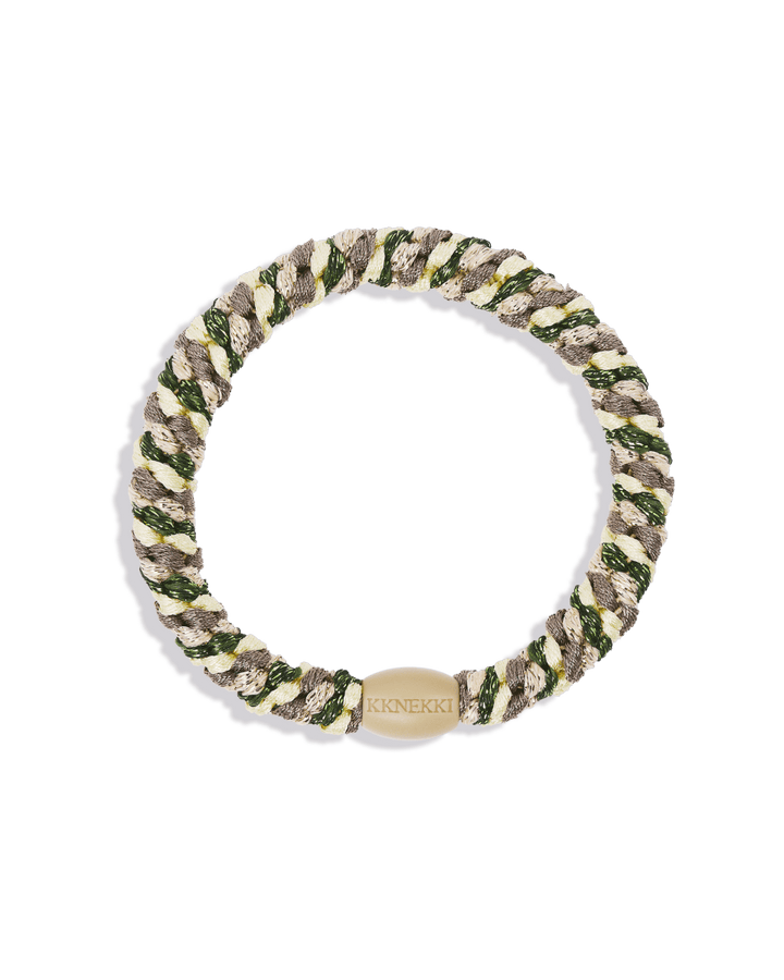 KKINEKKI MIX ARMY YELLOW KKINNEKKI hair tie KKNEKKI original hair ties