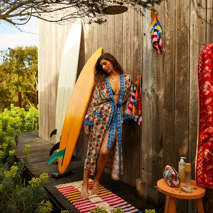 Koa Robe Sage & Clare