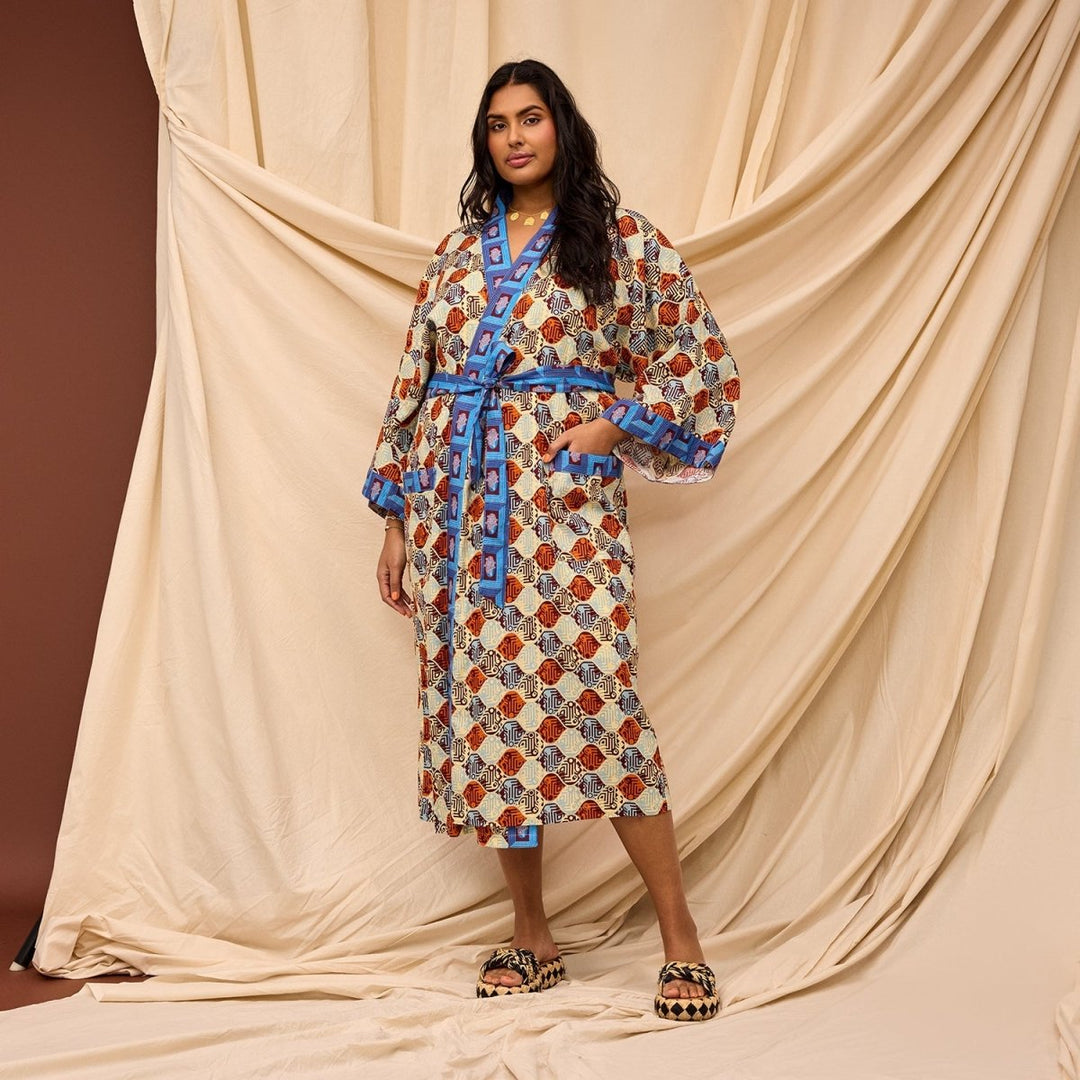 Koa Robe Sage & Clare