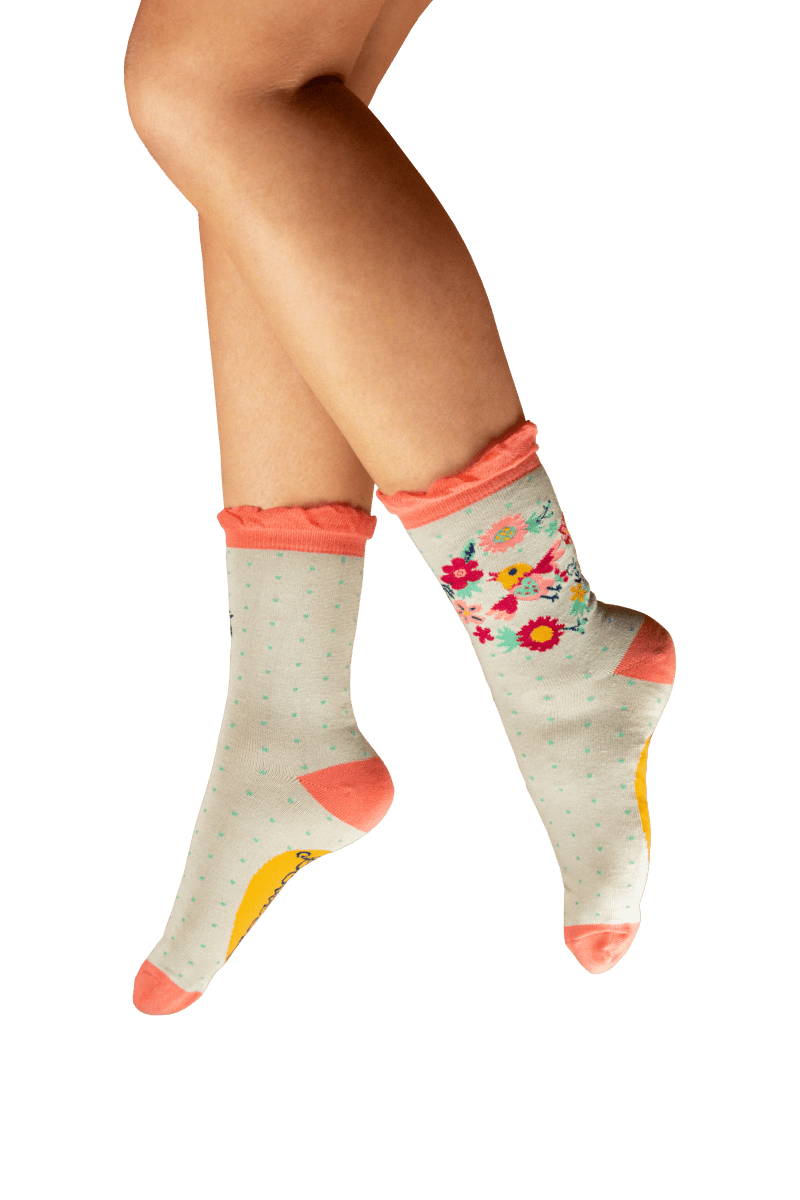 Ladies' Ankle Socks - Tweety SOCKS powder