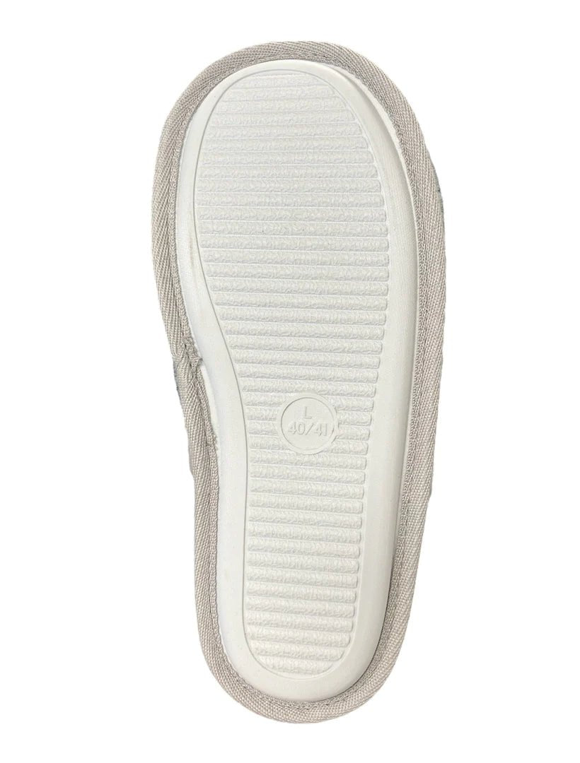 Laura Slipper - Grey sleepwear zjoosh