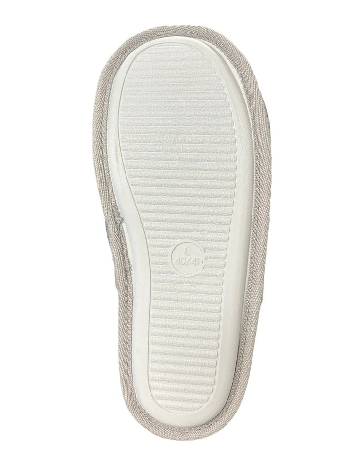 Laura Slipper - Grey sleepwear zjoosh