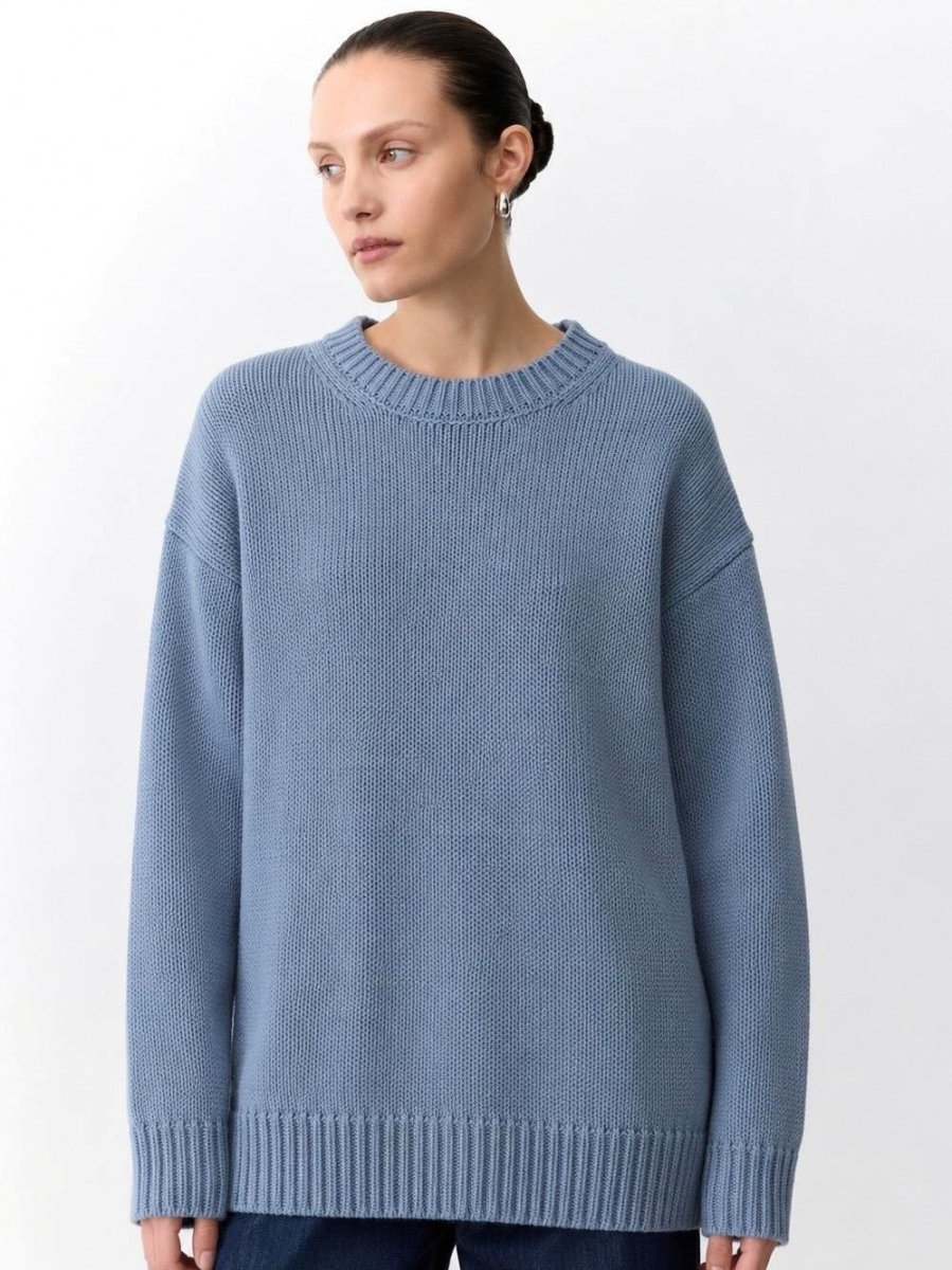 Lauren Knit - cornflour knit Little Lies
