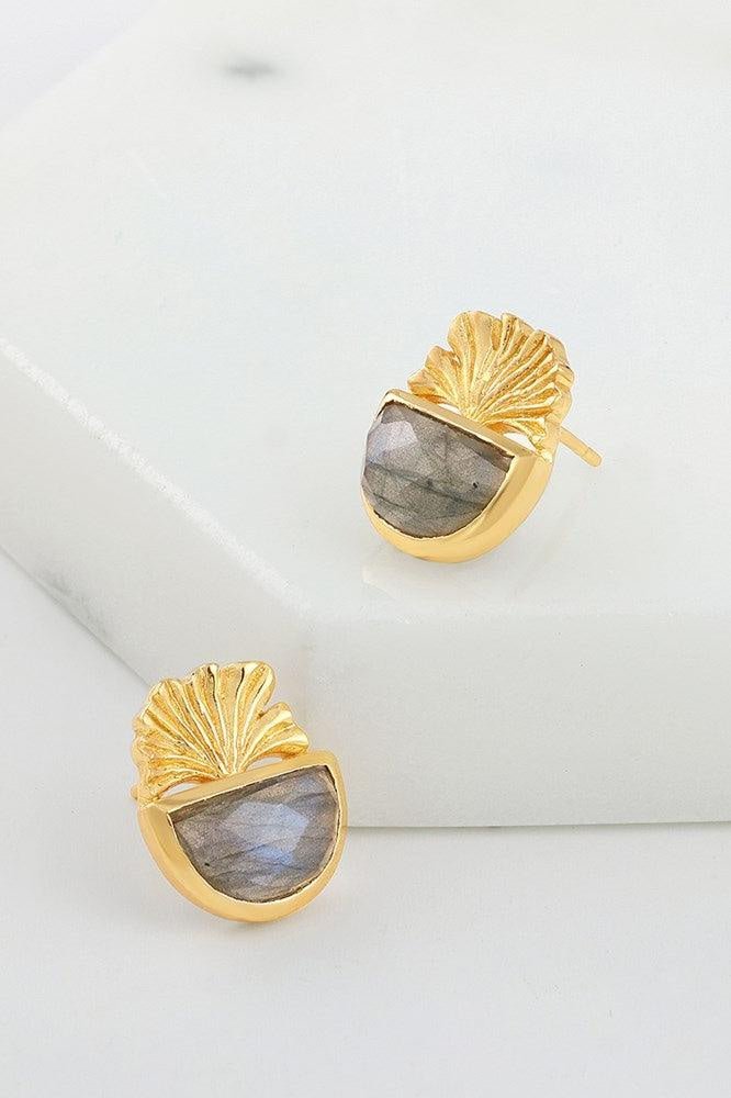 Leah Earing - Labradorite earings Zafino Jewellery