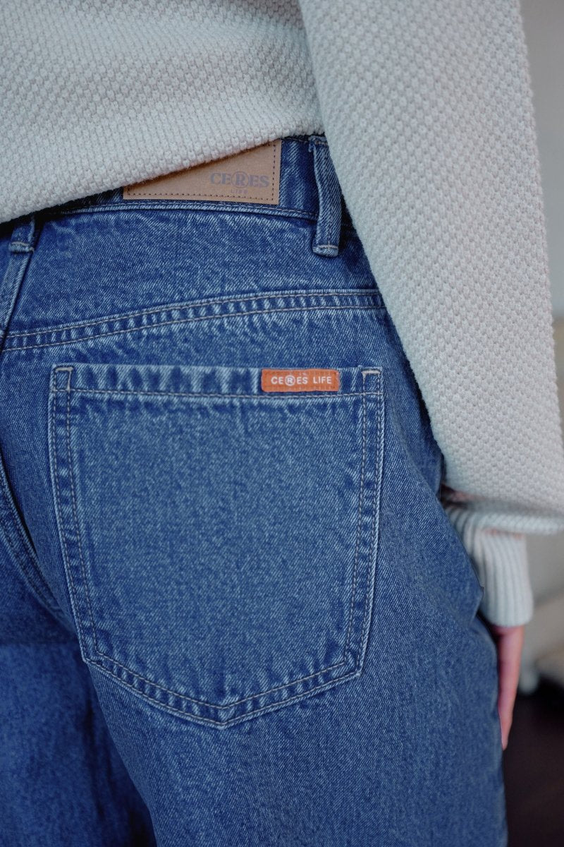 Leah Tapered Barrel Jean - Stanleyandstone