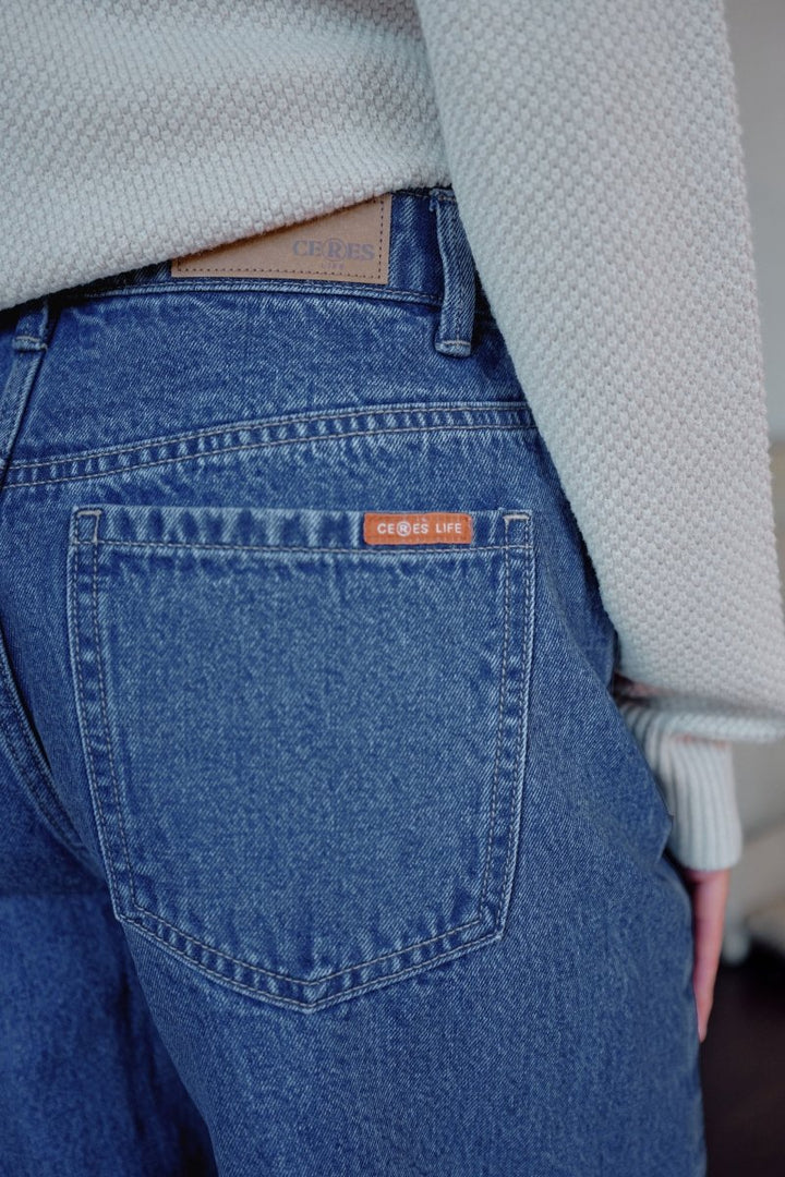Leah Tapered Barrel Jean - Stanleyandstone