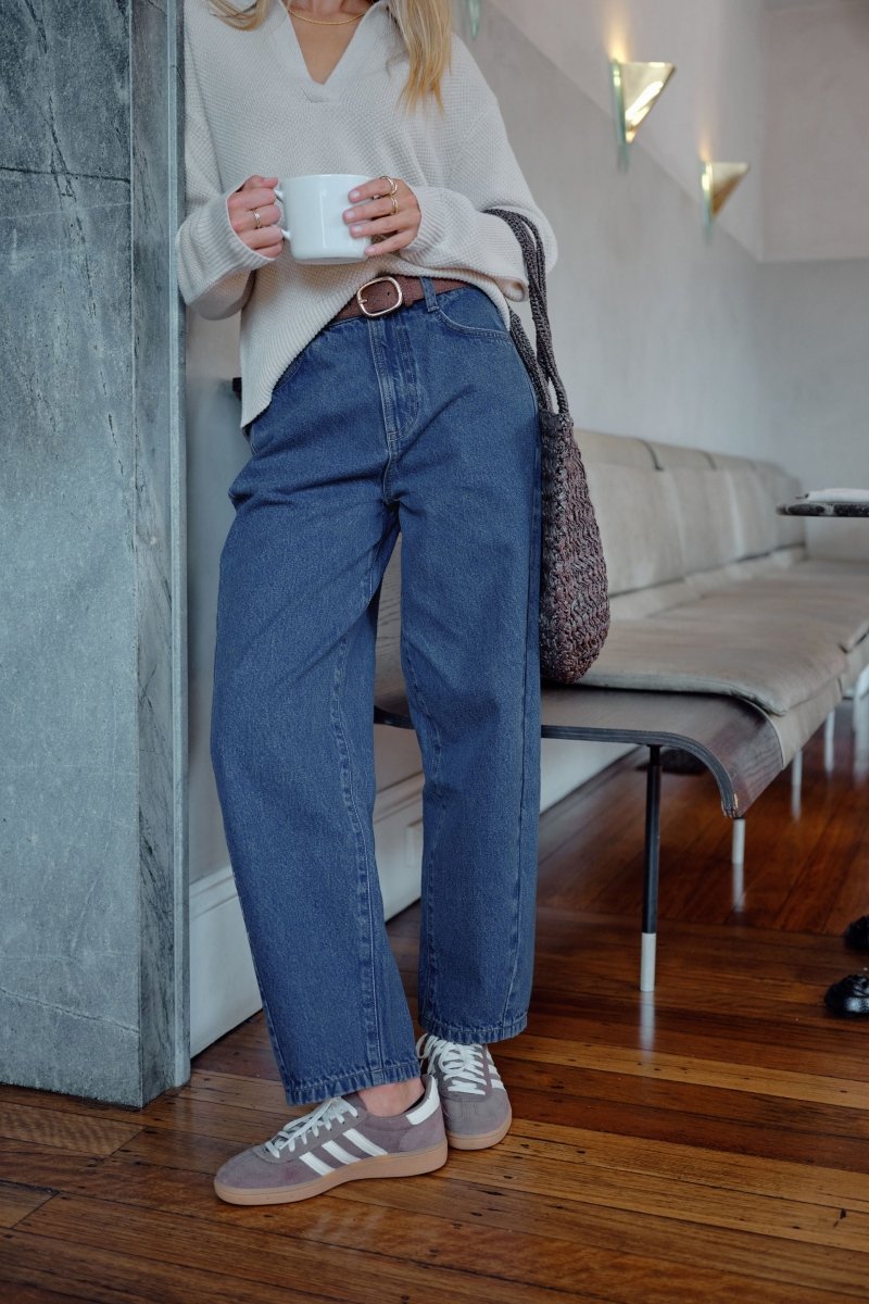 Leah Tapered Barrel Jean - Stanleyandstone