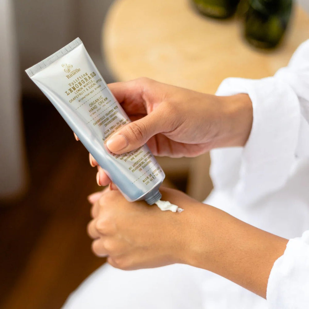 Lemongrass, Lemon Myrtle, Grapefruit and Eucalyptus Hand Cream candle Urban Rituelle