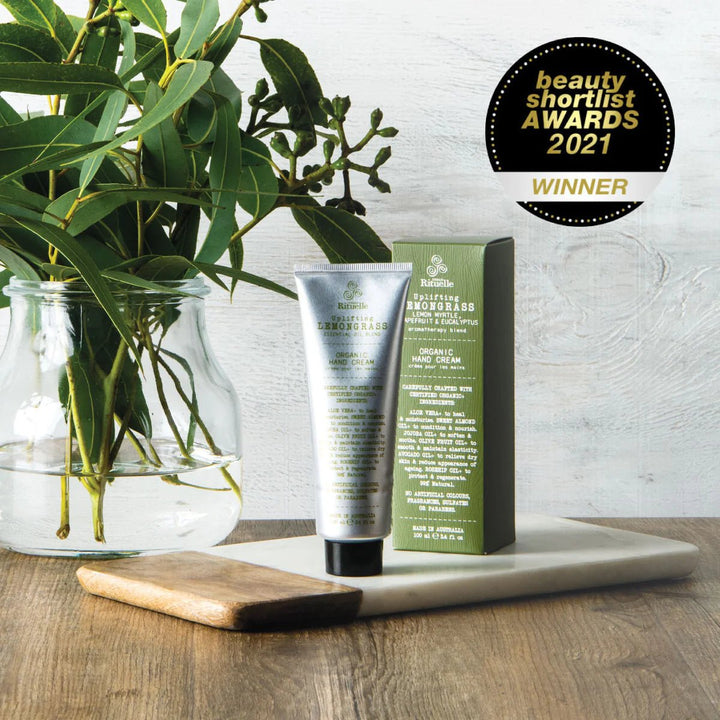 Lemongrass, Lemon Myrtle, Grapefruit and Eucalyptus Hand Cream candle Urban Rituelle