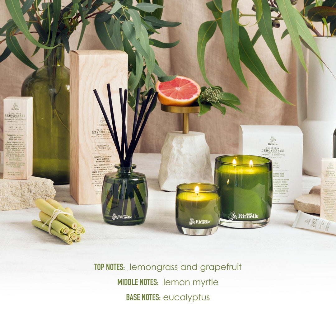 Lemongrass, Lemon Myrtle, Grapefruit &amp; Eucalyptus Botanical Perfume | 10ml Perfume Urban Rituelle