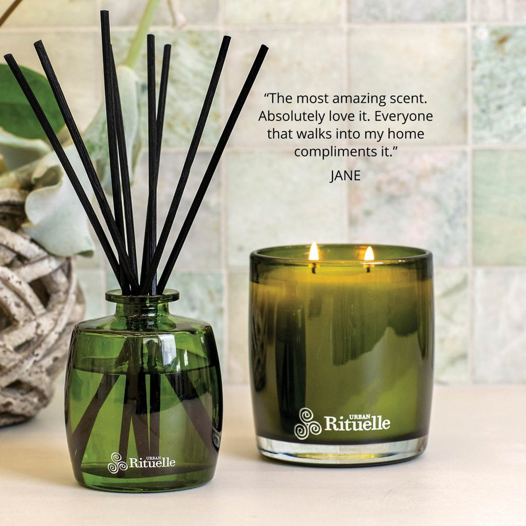 Lemongrass, Lemon Myrtle, Grapefruit &amp; Eucalyptus<br> Mini Fragrance Diffuser Set | 90ml Diffuser Urban Rituelle