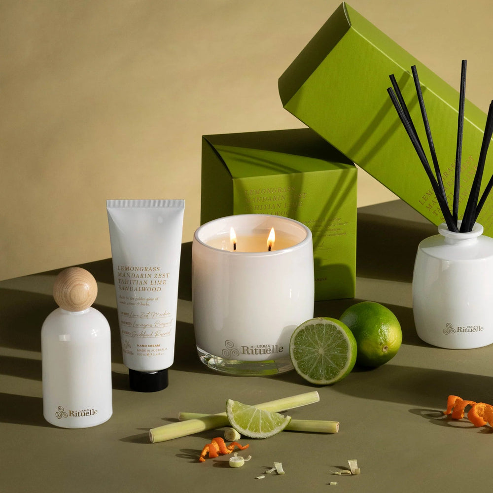 Lemongrass, Mandarin Zest, Tahitian Lima and Sandalwood Handcream Hand Cream Urban Rituelle
