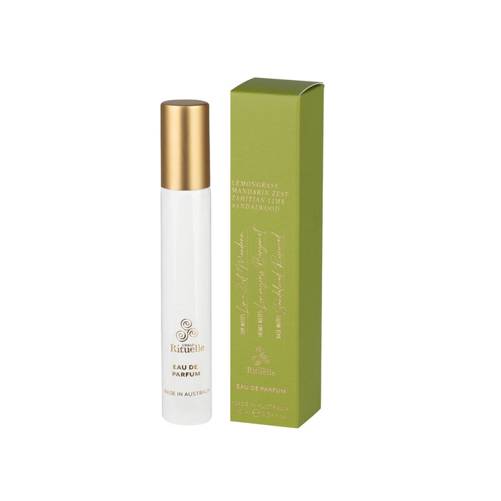 Lemongrass, Mandarin Zest, Tahitian Lime, Sandalwood Eau De Parfum | 10ml Perfume Urban Rituelle