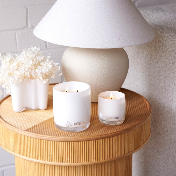 Lemongrass, Mandarin Zest, Tahitian Lime, Sandalwood Scented Soy Candle | 400gm Candle Urban Rituelle