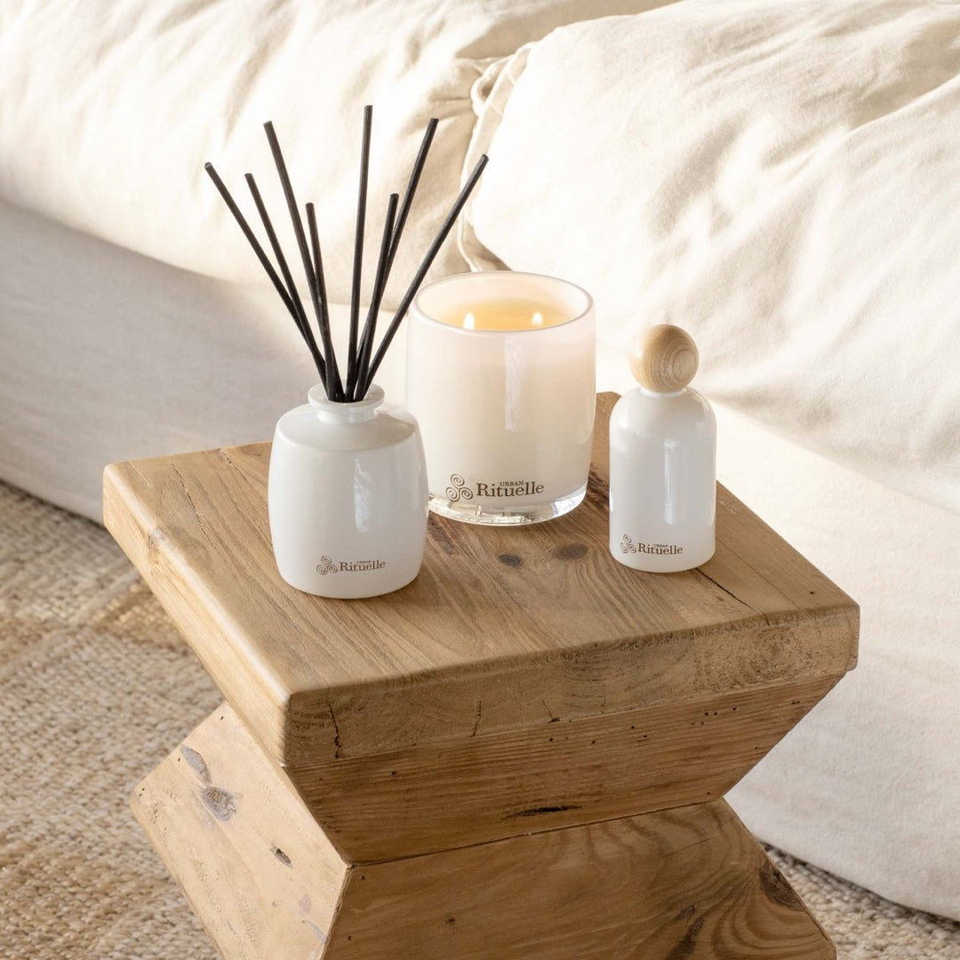 Lemongrass, Mandarin Zest, Tahitian Lime, Sandalwood<br> Mini Fragrance Diffuser Set | 90ml Diffuser Urban Rituelle