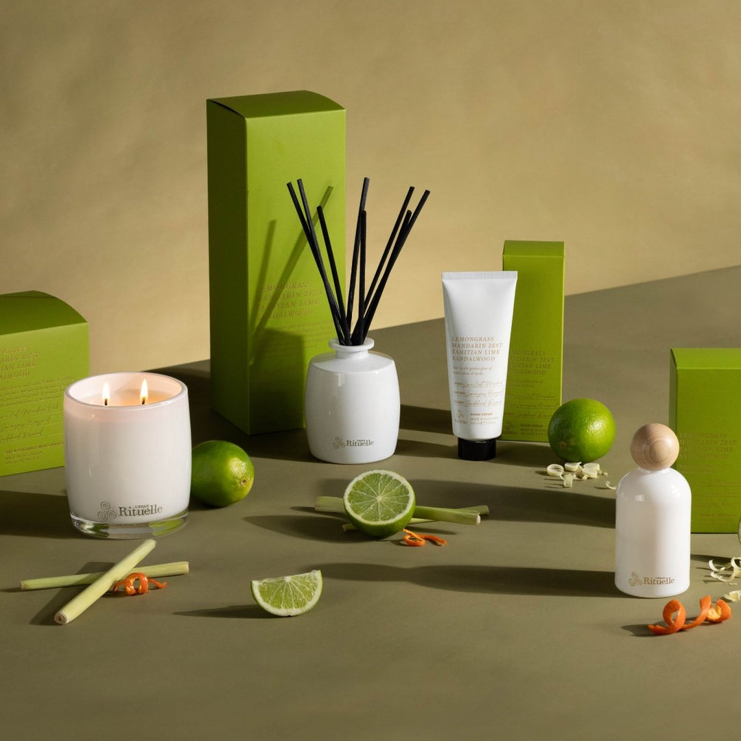Lemongrass, Mandarin Zest, Tahitian Lime, Sandalwood<br> Room & Linen Mist | 100ml room mist Urban Rituelle