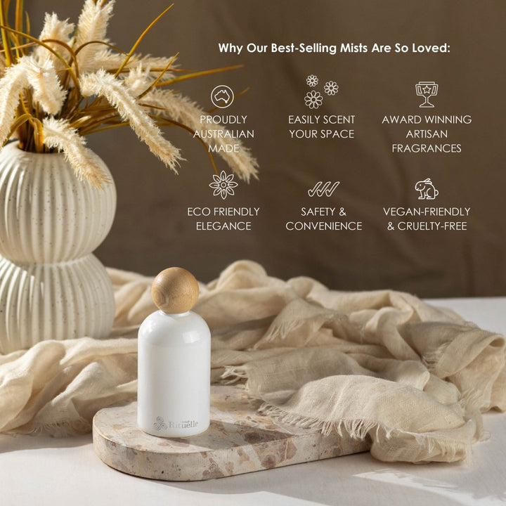 Lemongrass, Mandarin Zest, Tahitian Lime, Sandalwood<br> Room & Linen Mist | 100ml room mist Urban Rituelle