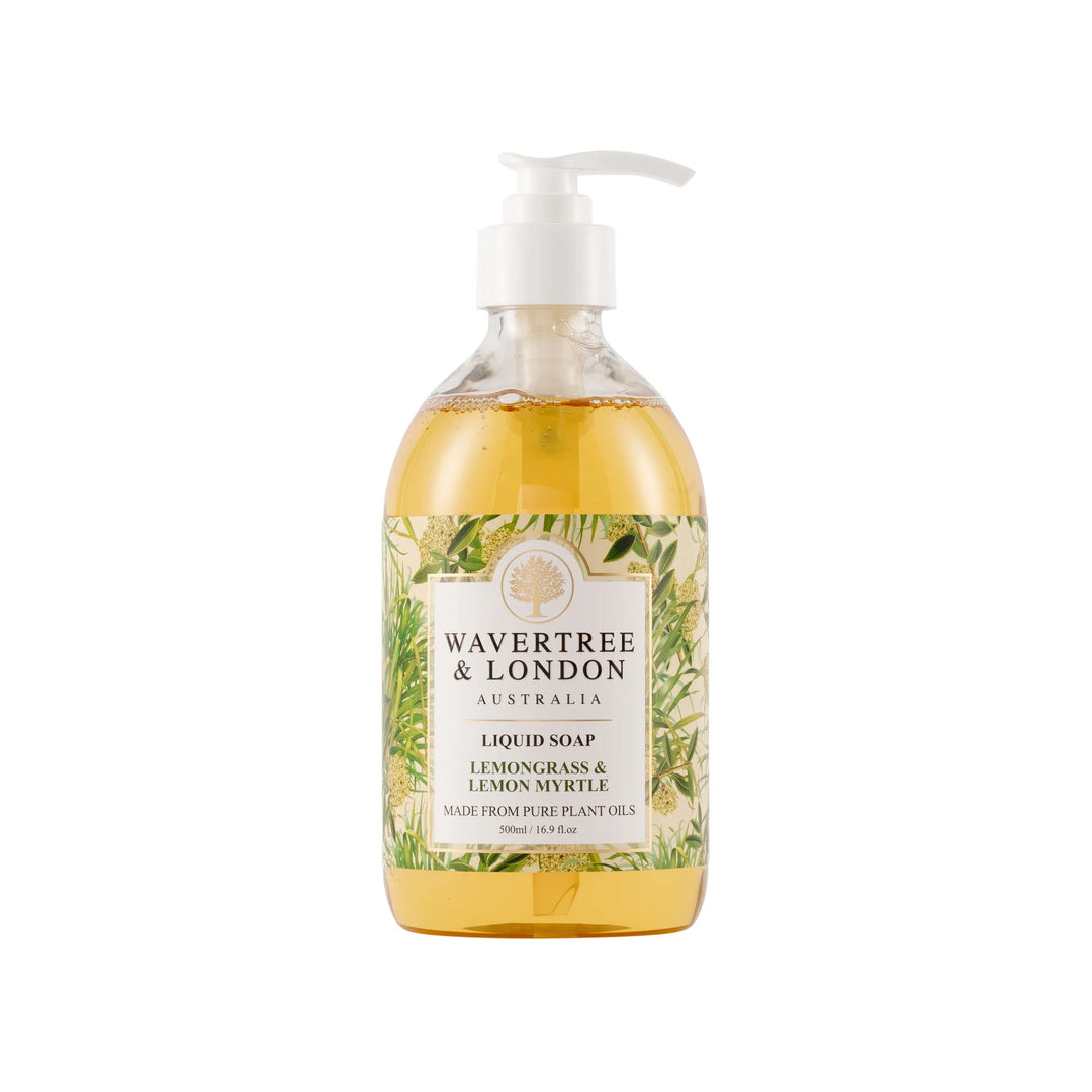 Lemongrass & Myrtle Liquid soap - Wavertree & London soap Wavertree & London