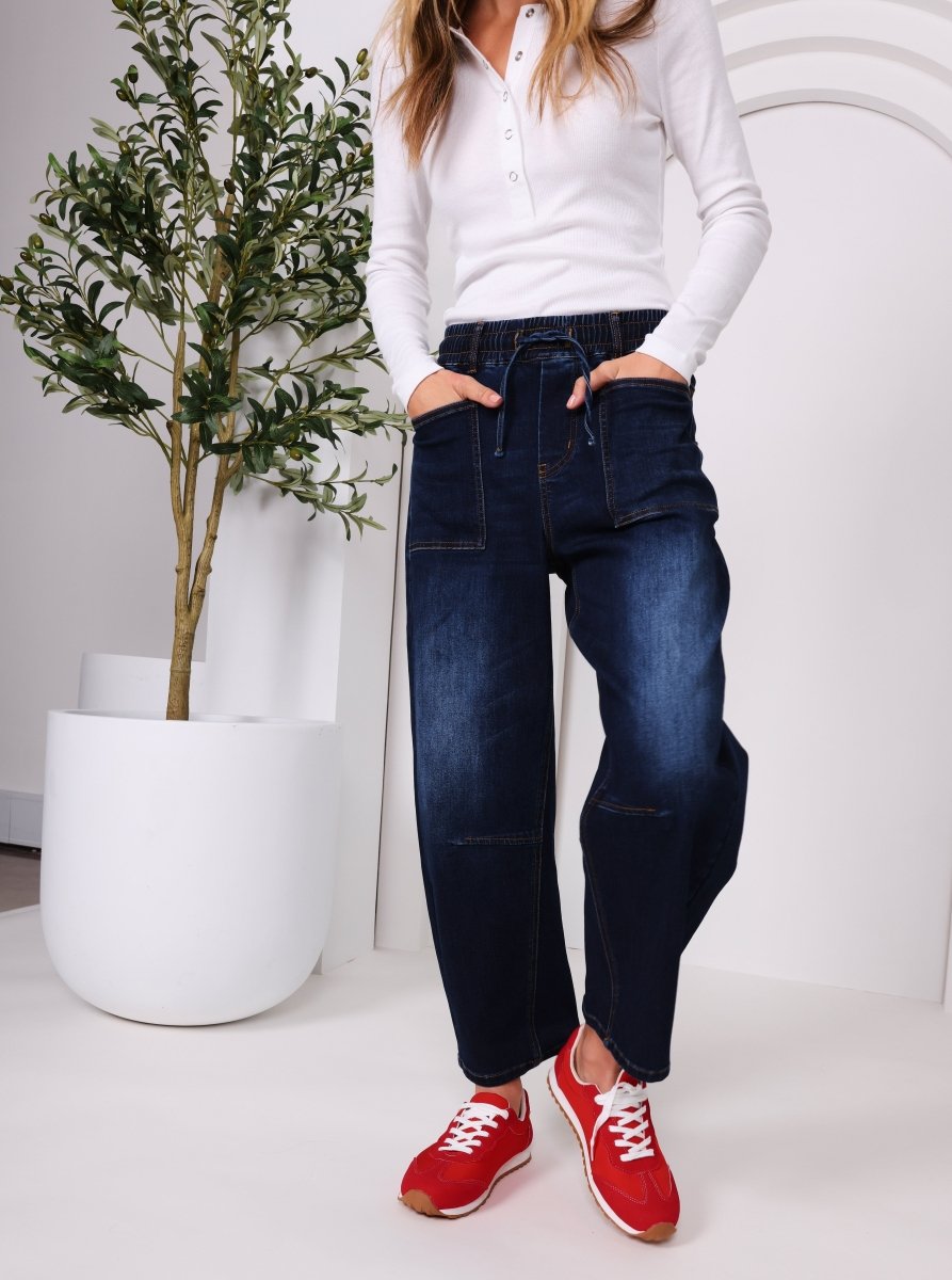 Leo Barrel Jeans - Ink Jean Monaco Jeans