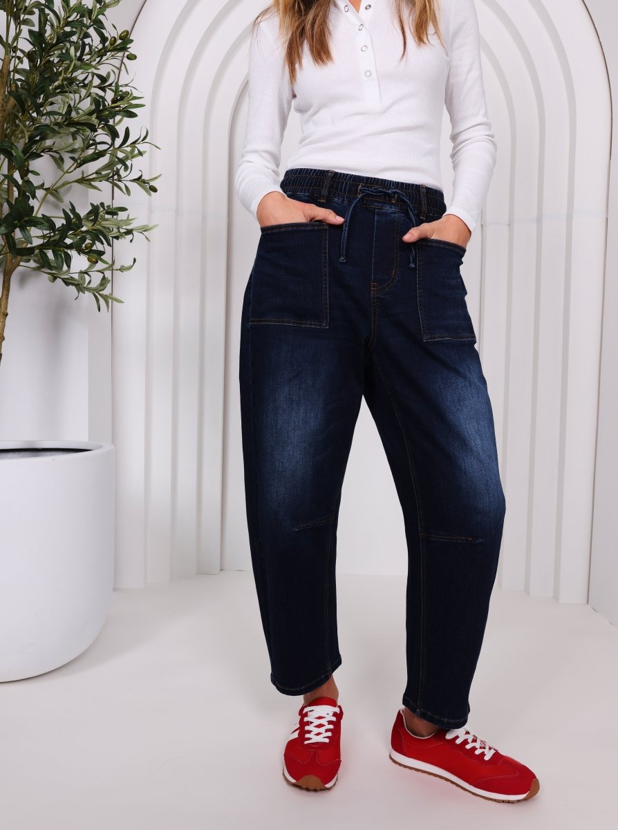 Leo Barrel Jeans - Ink Jean Monaco Jeans