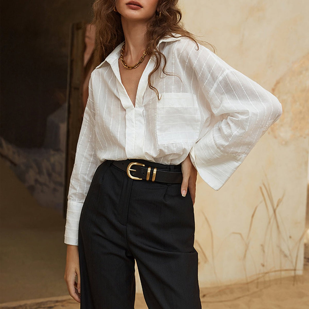 Let It Be Belt - Black/Gold Status Anxiety