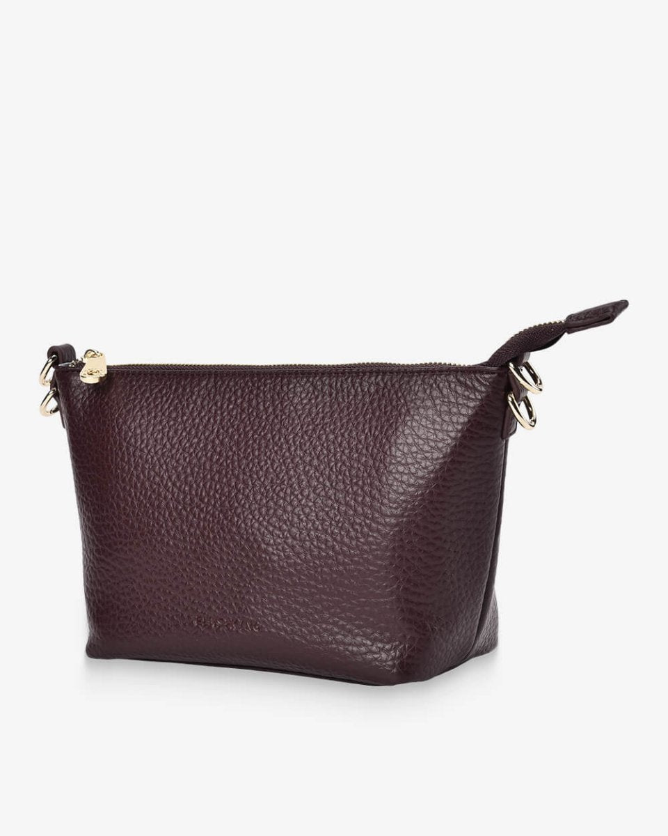 Leyton Crossbody - Wine Handbag Elms and King