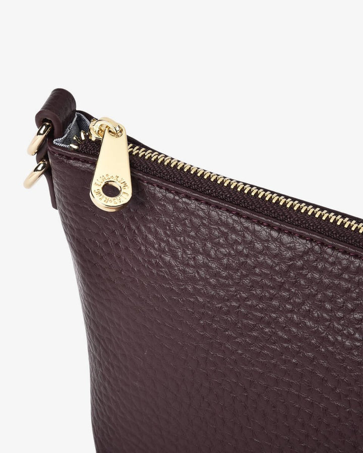 Leyton Crossbody - Wine Handbag Elms and King