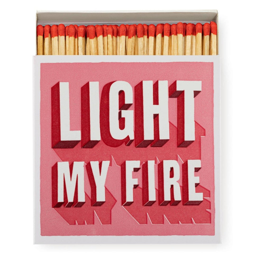 Light My Fire | Square Matchboxes Matches Archivist Gallery | Australia