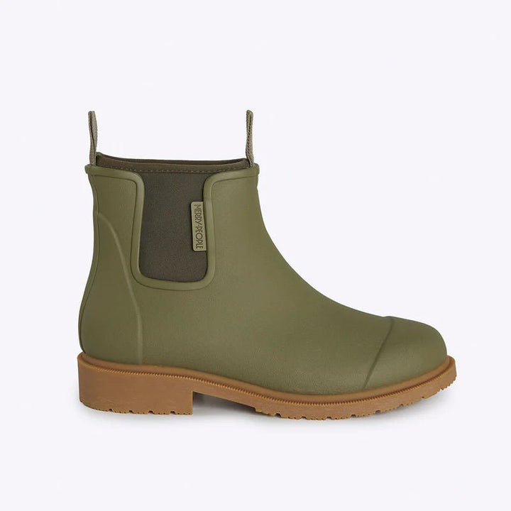 Merry People Bobbi Gumboot - Khaki Gumboot Merry People
