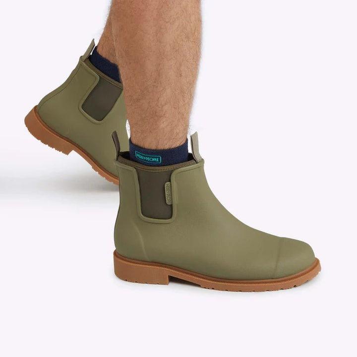 Merry People Bobbi Gumboot - Khaki Gumboot Merry People