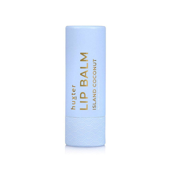 Lip Balm - Island Coconut - Pale Blue - 9gm Huxter